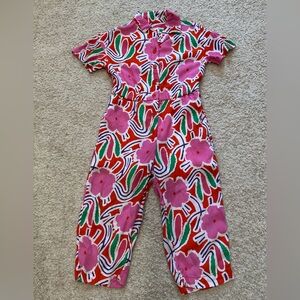 Diane Von Furstenberg for Target Pink and Red Floral Kids Jumpsuit (XS)